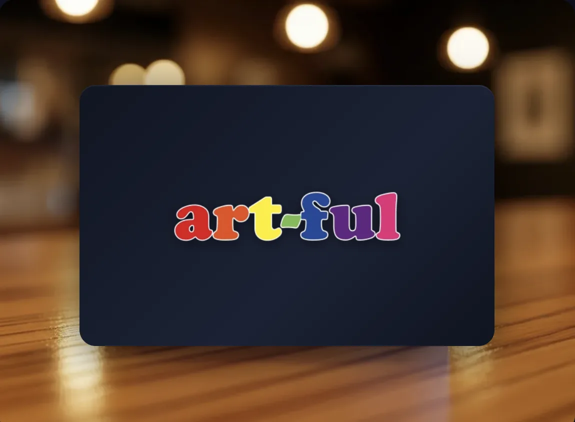 art-ful splat gift voucher